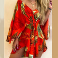 Vestido de verão boêmio feminino