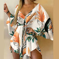 Vestido de verão boêmio feminino